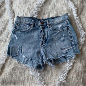BlankNYC Distressed Jean Shorts